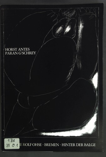 Horst antes paran g schrey - antes, g'schrey