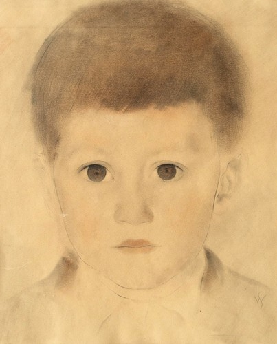 Willi schmid boy - schmid, portrait