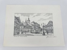 * HEINZ WEHLISCH ZEICHNUNG