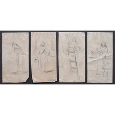 Mönch Jahreszeiten Monogramm