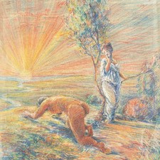 Kurt Engel Sonnengebet Pastell