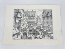 * HEINZ WEHLISCH ZEICHNUNG