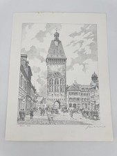 * HEINZ WEHLISCH ZEICHNUNG