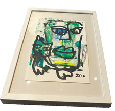 Woman Queen Cat Drawings Orig