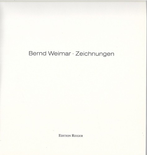 Signed numbered bernd weimar - signed,