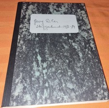 Georg Eisler Sketchbook