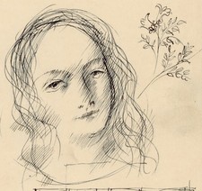 Willi Schmid Frauenporträt